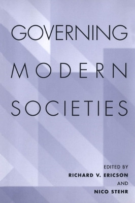 Governing Modern Societies(English, Electronic book text, Ericson Richard V.)