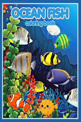 OCEAN FISH coloring book(English, Paperback, Felix Mctom)
