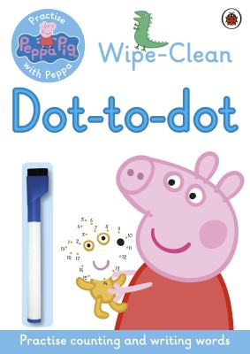 Peppa Pig: Practise with Peppa: Wipe-clean Dot-to-Dot(English, Paperback, Peppa Pig)