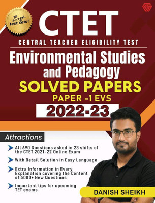 CTET - Environmental Studies and Pedagogy | Solved Papers 2022-2023 | Danish Sheikh(Paperback, Danish Sheikh)