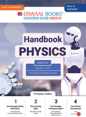Oswaal Topper's Handbook Classes 11 & 12 and Entrance Exams Physics Book(English, Paperback, unknown)