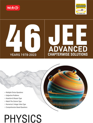 MTG 46 Years JEE Advanced Previous Years Solved Question Papers (1978-2023) with Chapterwise Solutions Physics Book | JEE Advanced PYQ For 2024 Exam(Paperback, PROF.SP ARYA)