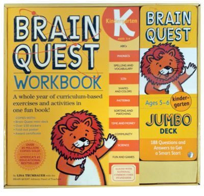 Brain Quest Workbook & Jumbo Deck(Paperback, Lisa Trumbauer)