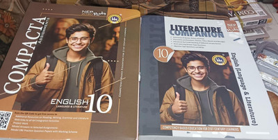 BBC Compacta Class 10 English Worksheet with Literature Companion Only Paperback (2024-2025)(Paperback, Anil)