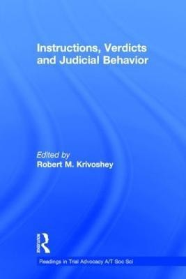 Instructions, Verdicts, and Judicial Behavior(English, Hardcover, unknown)