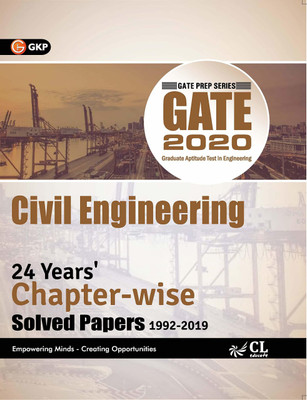GATE 2022 Civil Engineering - 26 Years Chapter-wise Solved Papers (1996-2021)(English, Paperback, GKP)