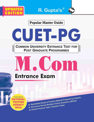 CUET-PG: M.Com Entrance Exam Guide(English, Paperback, RPH Editorial Board)