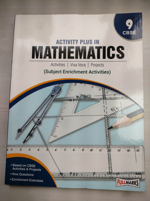 Activity Plus in Mathematics Lab Manual Set With Note Book For Class 9 CBSE (2023-24)(Paperback, Full Marks)
