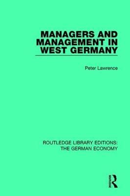 Managers and Management in West Germany(English, Paperback, Lawrence Peter)