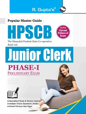 The Himachal Pradesh State Co-operative Bank Ltd. (HPSCB) – Junior Clerk (Phase-I) Preliminary Exam Guide(English, Paperback, RPH Editorial Board)