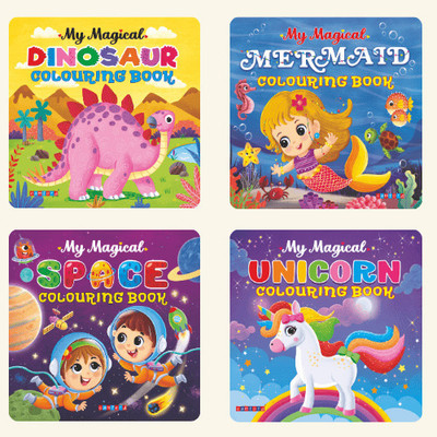My Magical Space Colouring Book(English, Hardcover, unknown)
