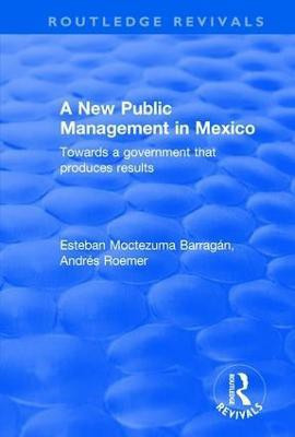 A New Public Management in Mexico(English, Paperback, Barragan Esteban Moctezuma)