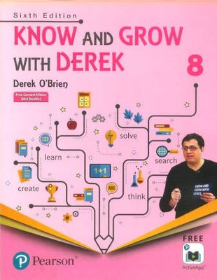 Pearson Know and Grow with Derek class 8(Paperback, DEREK O BRIEN)