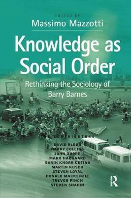 Knowledge as Social Order(English, Paperback, unknown)