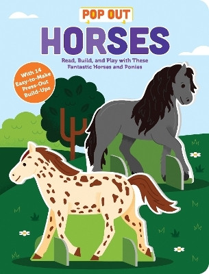 Pop Out Horses(English, Board book, duopress)