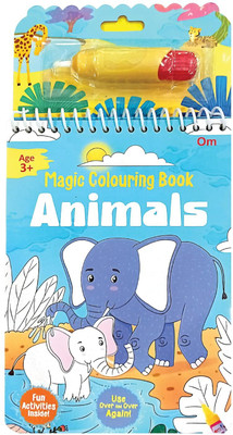 Magic Colouring Book Animals(English, Hardcover, unknown)