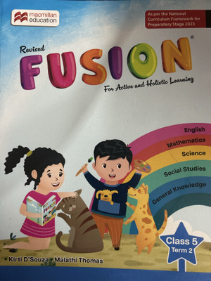 Fusion class 5 term 2(Paperback, Kirti d souza malathi thomas)