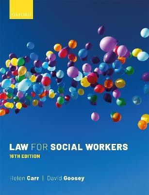 Law for Social Workers(English, Paperback, Carr Helen)