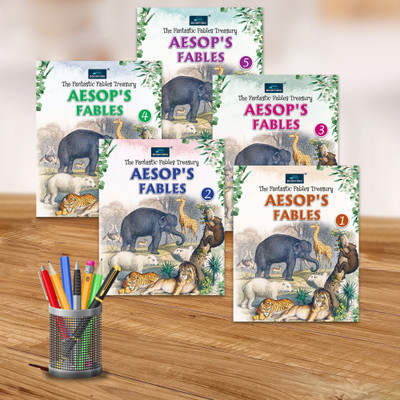 The Fantastic Fables Treasure Aesop Fabels Story (Set of 5 books)(Paperback, BOOKFORD PUBLICATIONS PRIVATE LIMITED)