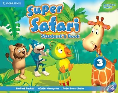 Super Safari American English Level 3 Student's Book with DVD-ROM(English, Mixed media product, Puchta Herbert)