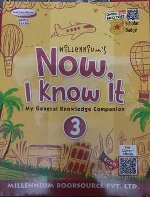 Now I know it my general knowledge companion 3(Paperback, Millennium team)