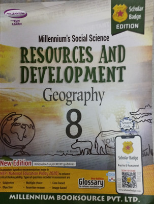 Millennium social science resources and development (geography) class 8(Paperback, Xyz)