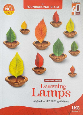 Learning Lamps Class LKG Semester 1(Paperback, .)