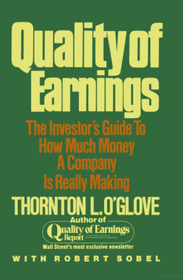 Quality of earnings(Paperback, Thornton L.O glove)