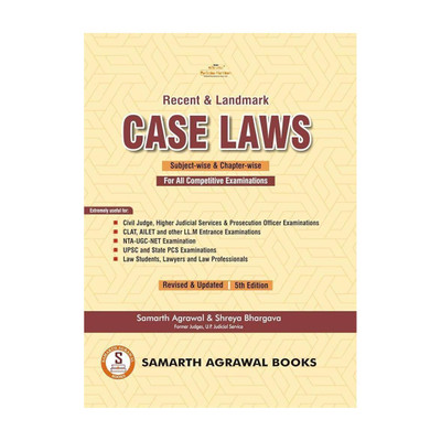 Recent and Landmark Case Laws (Edition5th)(English, Paperback, unknown)