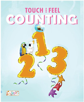 Touch & Feel - Counting Early learning Board(Board Book, Team Pegasus)