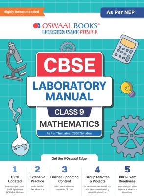 Oswaal CBSE Laboratory Manual Class 9 Mathematics Book | As Per NEP | For Latest Exam(Paperback, Oswaal Editorial Board)