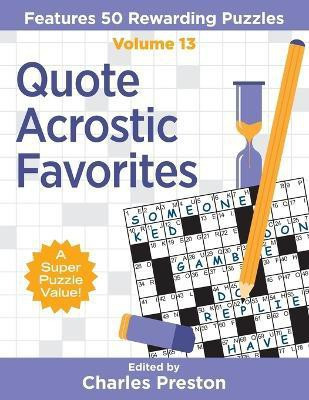 Quote Acrostic Favorites(English, Paperback, unknown)