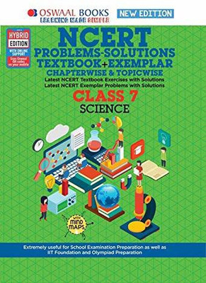 Oswaal Ncert Problems - Solutions (Textbook + Exemplar) Class 7 Science Book (for March 2021 Exam)(English, Paperback, unknown)