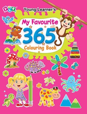 My Favourite 365 Colouring Book  - Supercool 364 colouring book(Paperback, Young Learner Editorial Team)