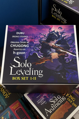 Solo Leveling Box Set (Volumes 1 to 11, English Edition) by Chugong, Dubu – Complete Manhwa Series
(THE BOOK BRIDGE)  - Solo Leveling Manga Set Vol 1–11 (English Edition)(Paperback, Chugong, Dubu (REDICE Studio))