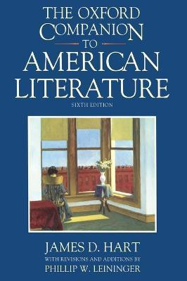 The Oxford Companion to American Literature(English, Hardcover, Hart James D.)