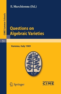 Questions on Algebraic Varieties(English, Paperback, unknown)