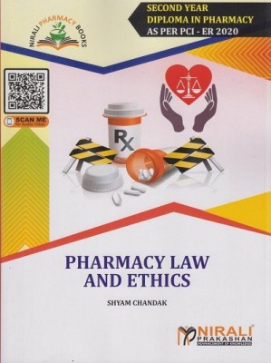 PHARMACY LAW AND ETHICS - Second Year Diploma Pharmacy (SYDPharm) - PCI's ER 2020 Syllabus(Paperback, Shyam Chandak)