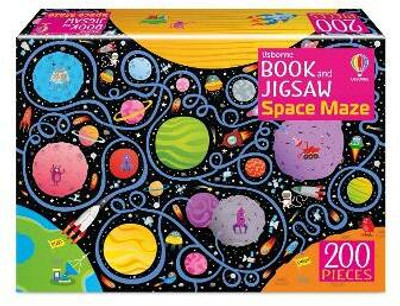 Book and Jigsaw Space Maze(English, Paperback, Smith Sam)
