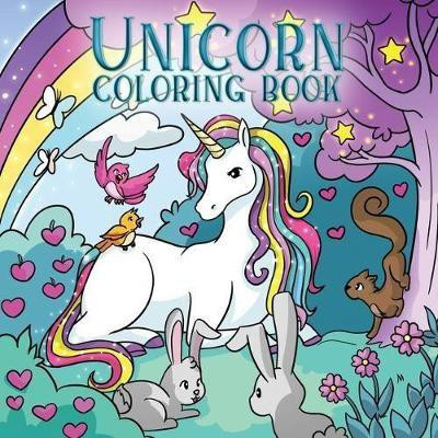 Unicorn Coloring Book(English, Paperback, Young Dreamers Press)
