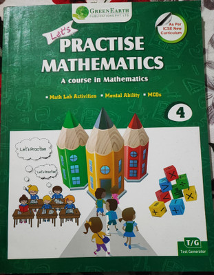 Practice Mathematics class 4  - Let's practice mathematic 4 (Paper back, Rachna mehta)(Greenearth publications pvt ltd, Rachna Mehta)