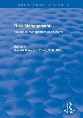 Risk Management(English, Paperback, Mars Gerald)