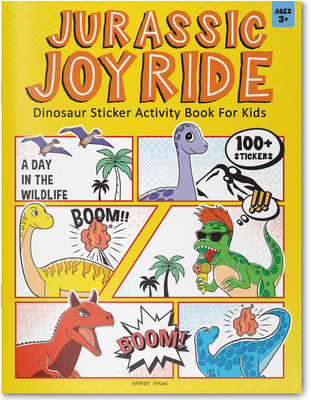 Dinosaur Sticker Book 1(English, Paperback, unknown)