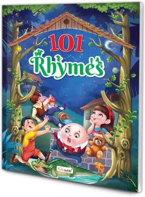 101 Rhymes Book for kids (Ages 3-12) (Paperback) : Children learning book, Kids rhyming book, Educational fun learning book.(Paperback, GO WOO)