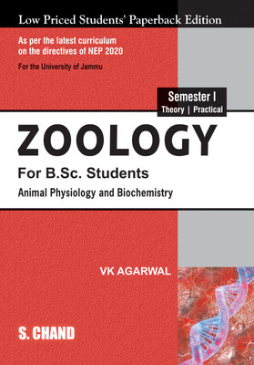 Zoology for B.Sc. Students, Semester I : NEP- 2020 for University of Jammu)(Paperback, VK Agarwal)