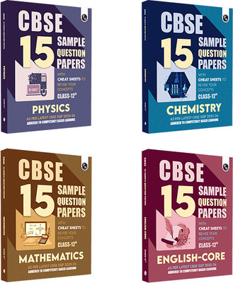 PW CBSE 15 Sample Question Papers Class 12 Physics, Chemistry, Mathematics, English for 2024 Exam (Mock Test Paper) Adhering to Competency - Based Learning | Embedded Videos and Cheet Sheet for Revision | PYQ 2023 Solved Paper(Paperback, Phyiscs Wallah)