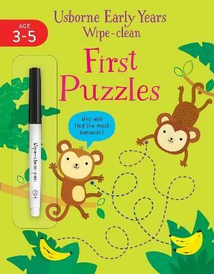 Early Years Wipe-Clean First Puzzles(English, Paperback, Greenwell Jessica)