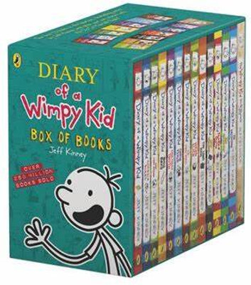 Diary Of A Wimpy Kid Box Set [14 Books] Complete Series (Paperback, Kinney Jeff)(Paperback, Jeff Kinney)