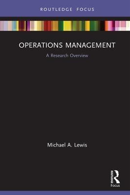 Operations Management(English, Hardcover, Lewis Michael A.)