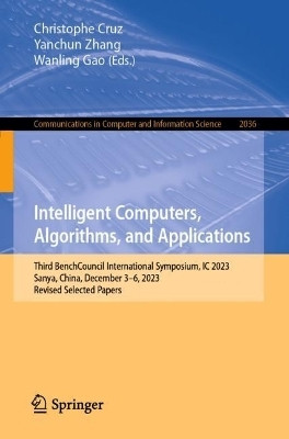 Intelligent Computers, Algorithms, and Applications(English, Paperback, unknown)